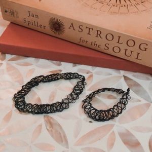 Choker Necklace & Bracelet Set